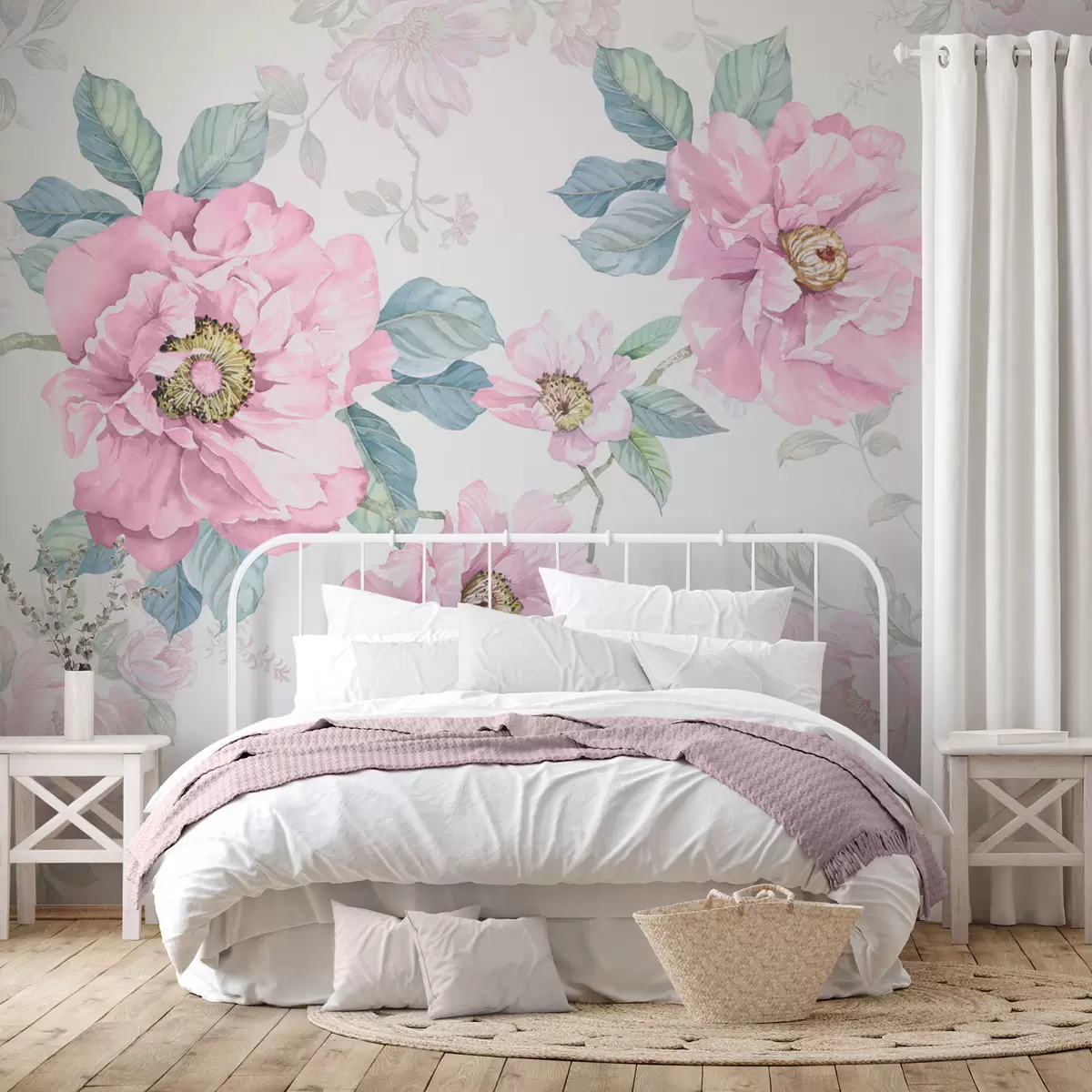 murales de pared Flores en flor w04491