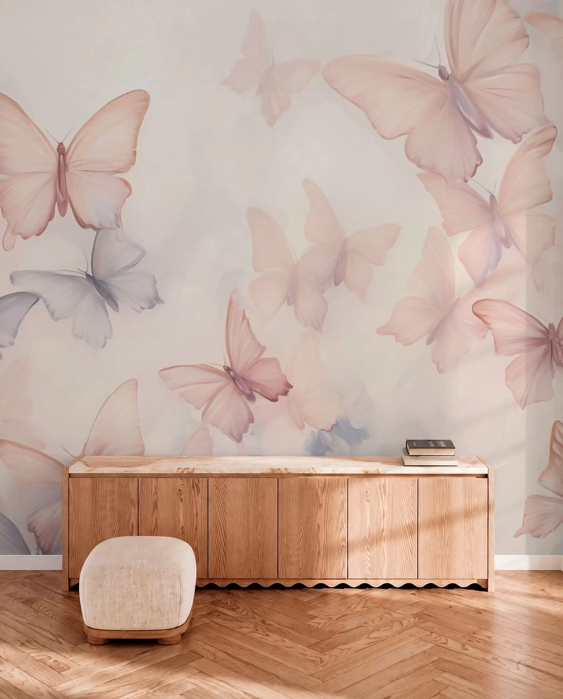 murales de pared Mariposas w04534