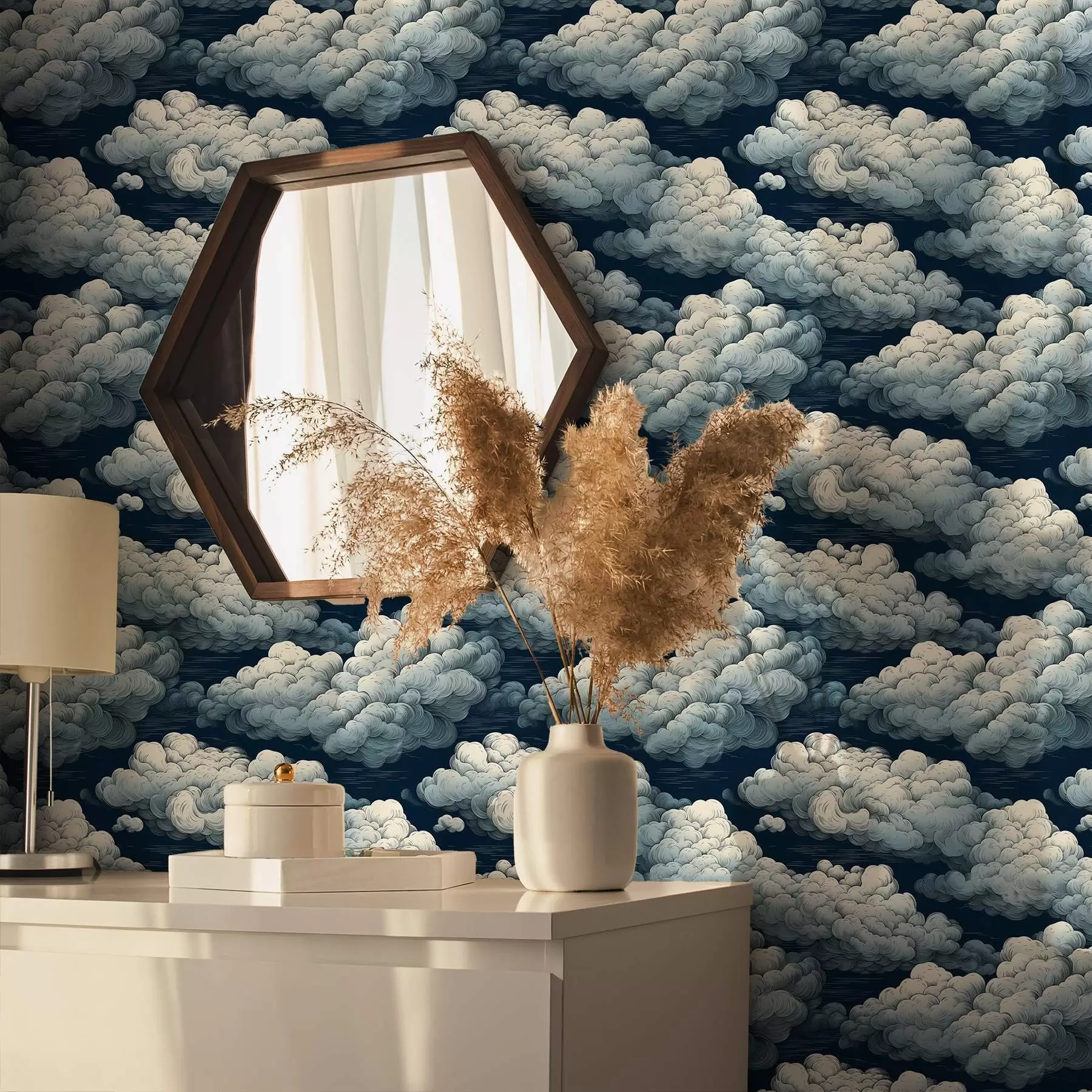murales de pared Nubes a00537