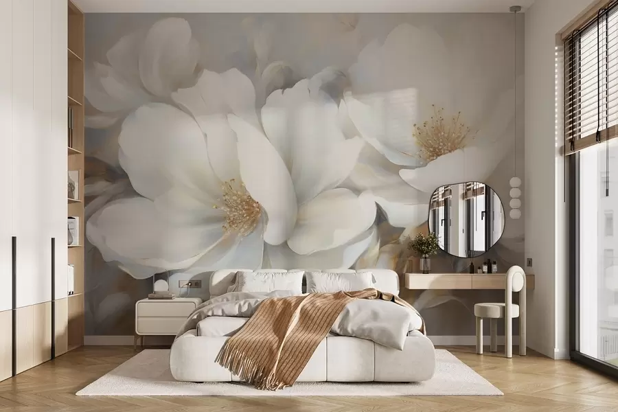 murales de pared Flores enormes w04594