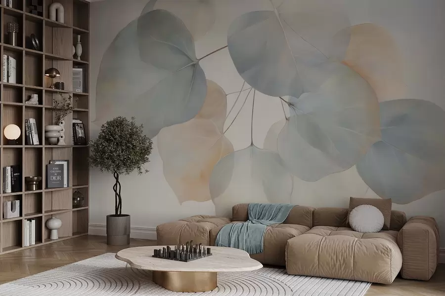 murales de pared Hojas enormes w04599