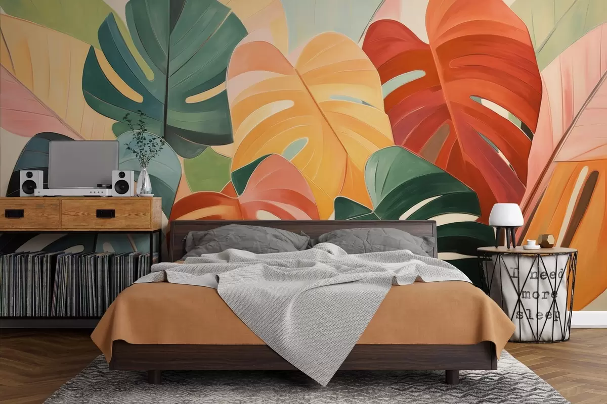 murales de pared Ritmo frondoso w04568