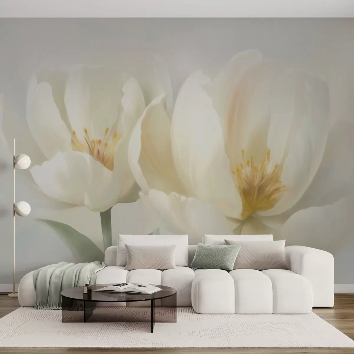 murales de pared Flores en flor w04652