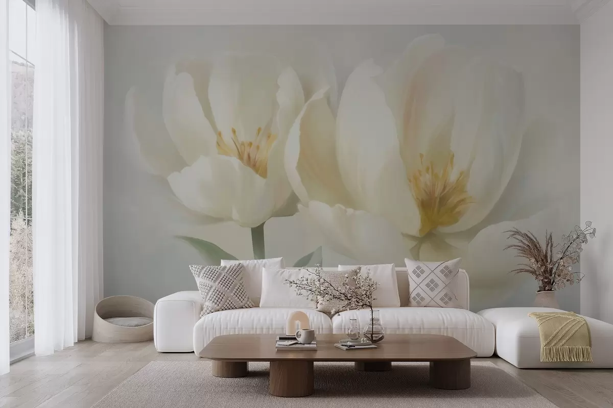 murales de pared Flores en flor w04652