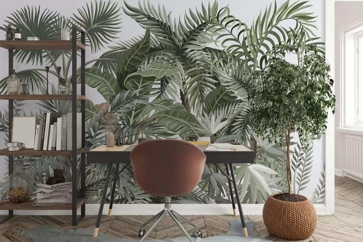 murales de pared Selva w04646
