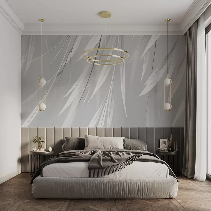 murales de pared Hojas delgadas colgantes w04703v3