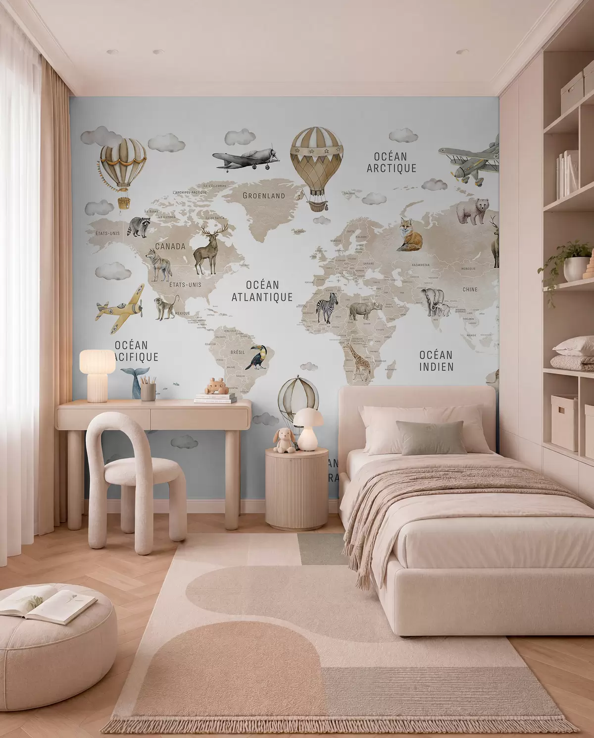 murales de pared Atlas beige en francés c00001frv2