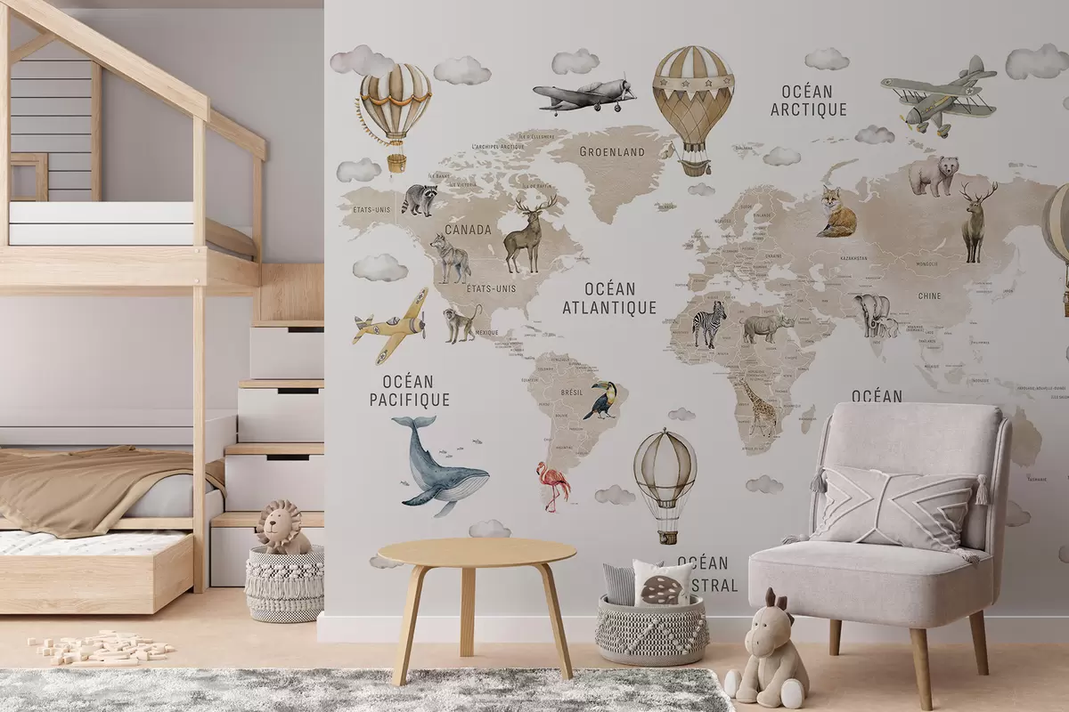 murales de pared Atlas beige en francés c00001frv2