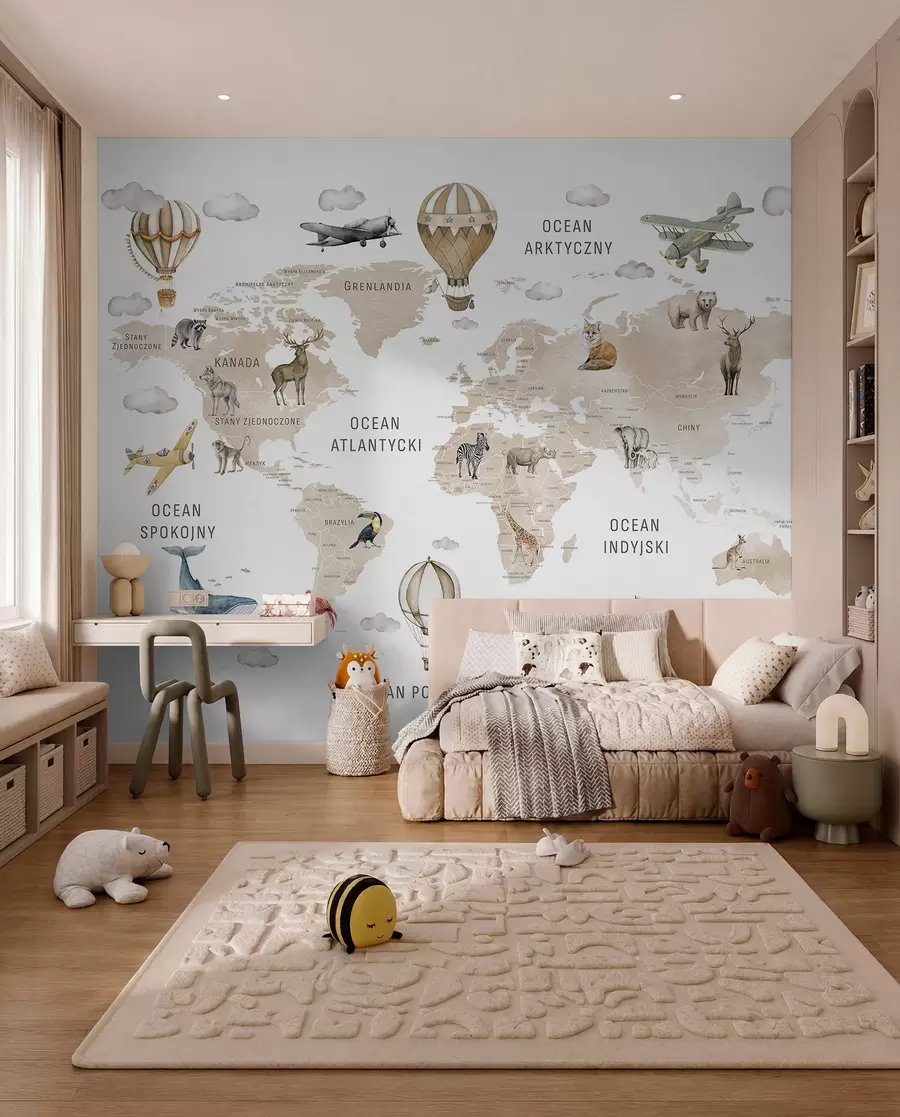 murales de pared Atlas beige en polaco c00001plv2