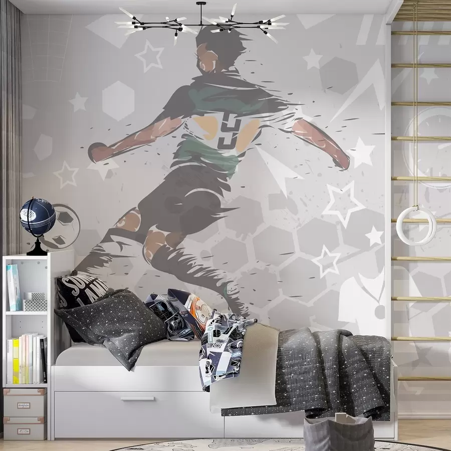 Murales de pared Futbolista, deportes w04763 murales de pared Futbolista, deportes w04763