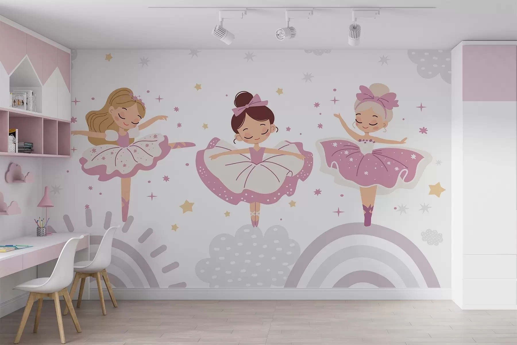 murales de pared Princesas w04864