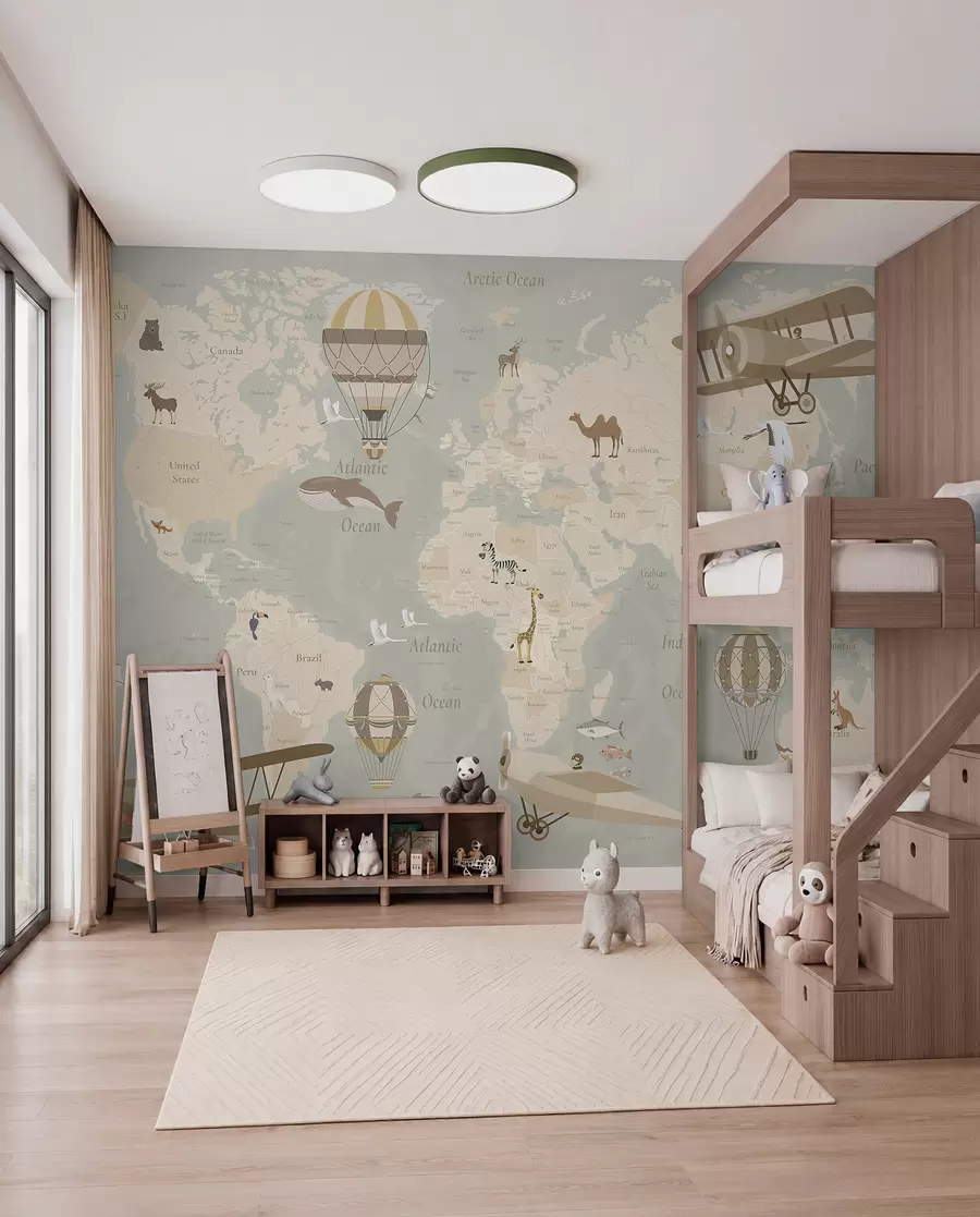 murales de pared Pequeño atlas del cielo c00003en