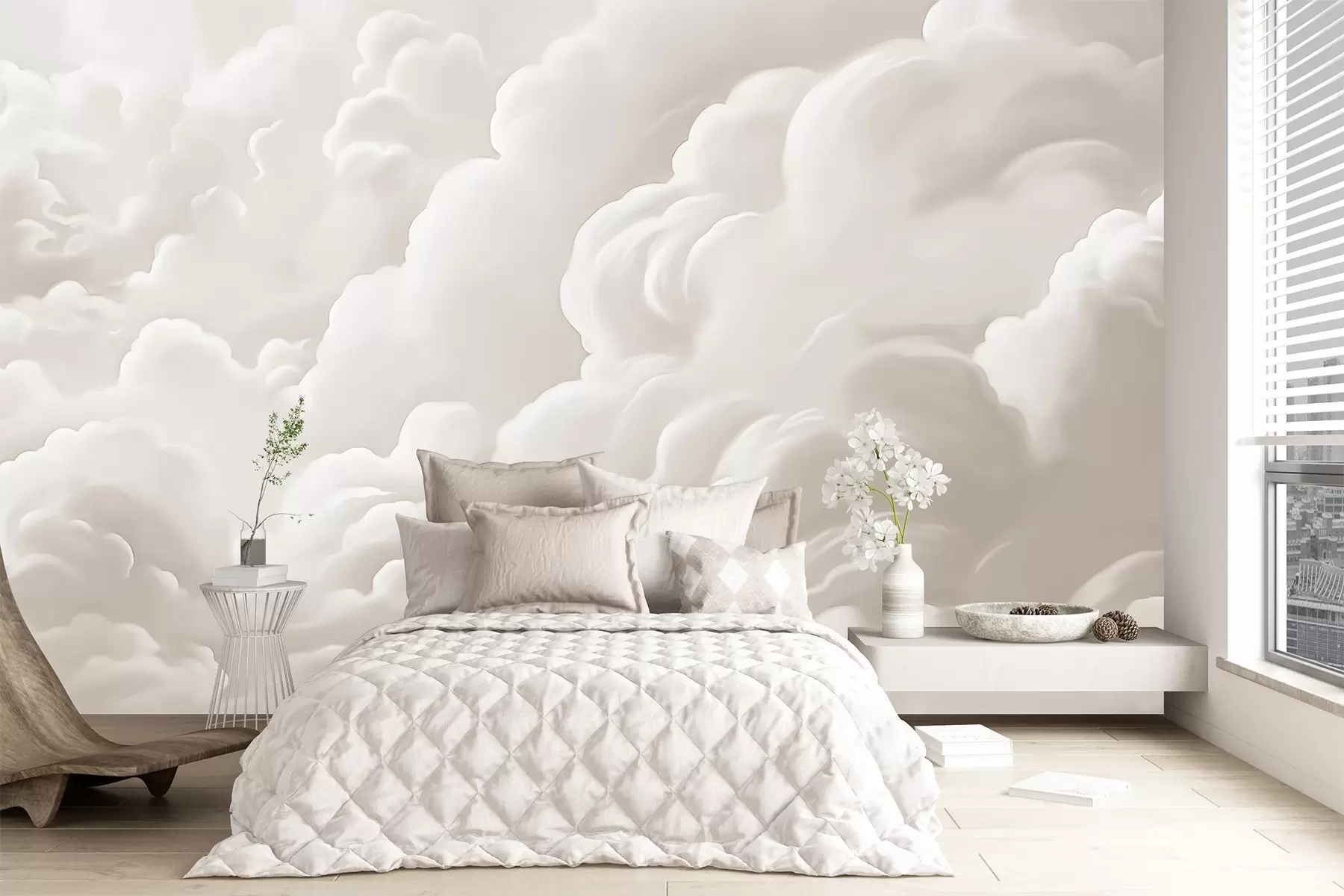 murales de pared Nubes w04890