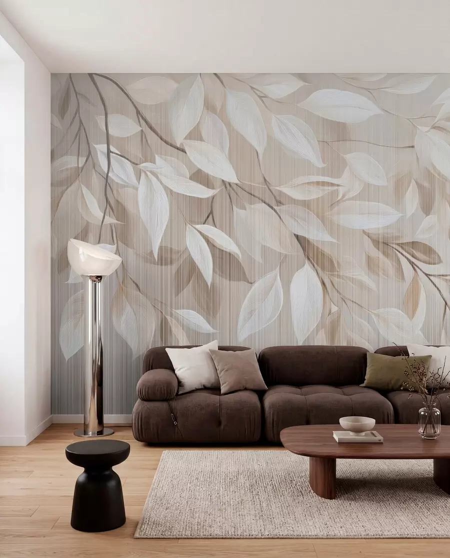 murales de pared Ramas marfil desde lo alto w04903