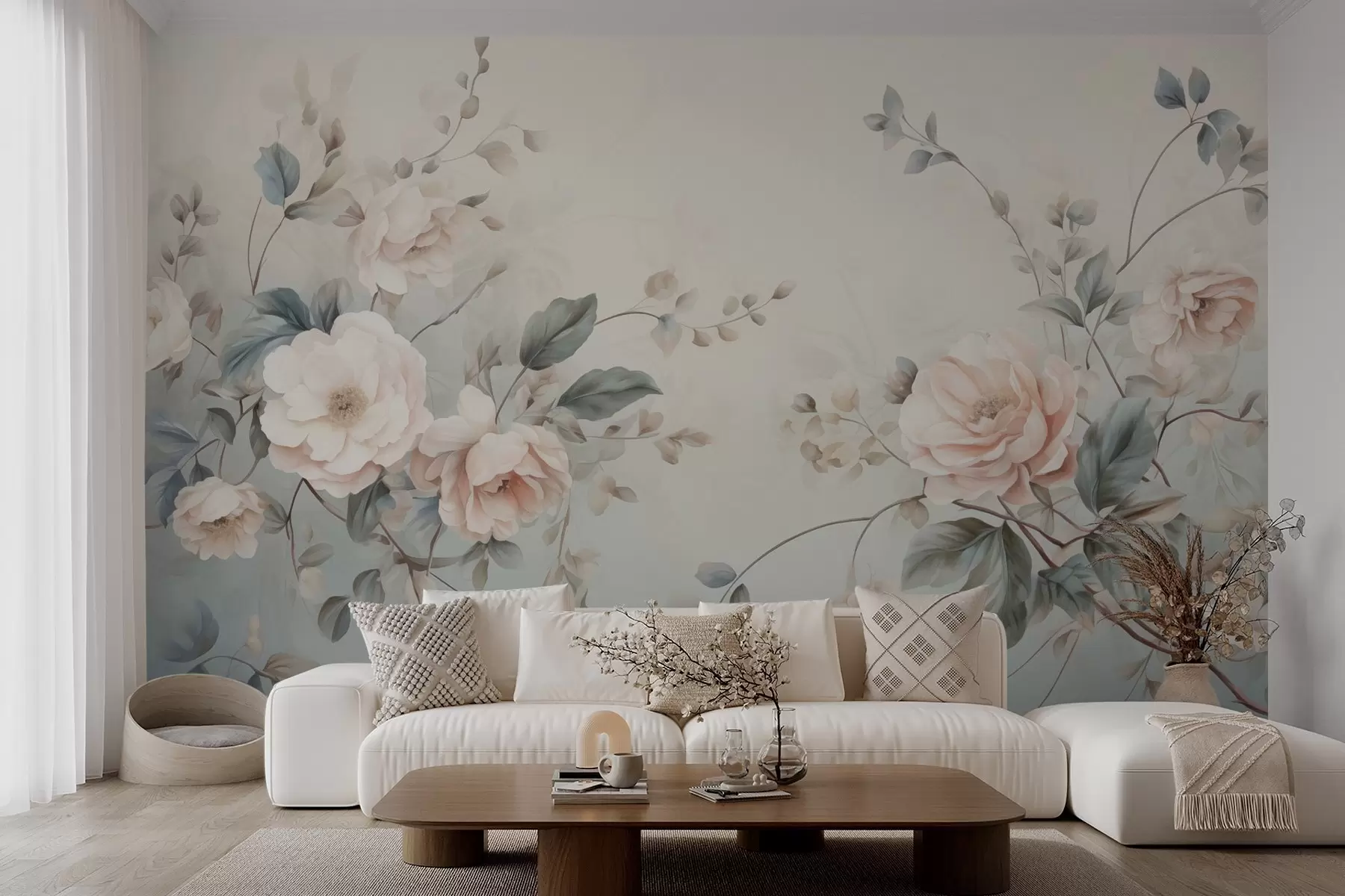 murales de pared Flores en las ramas w04938