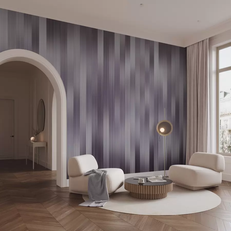 murales de pared Armonía de líneas verticales w04952v3