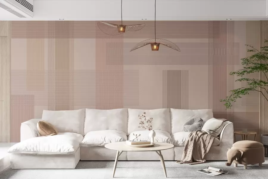 murales de pared Armonía geométrica w05014