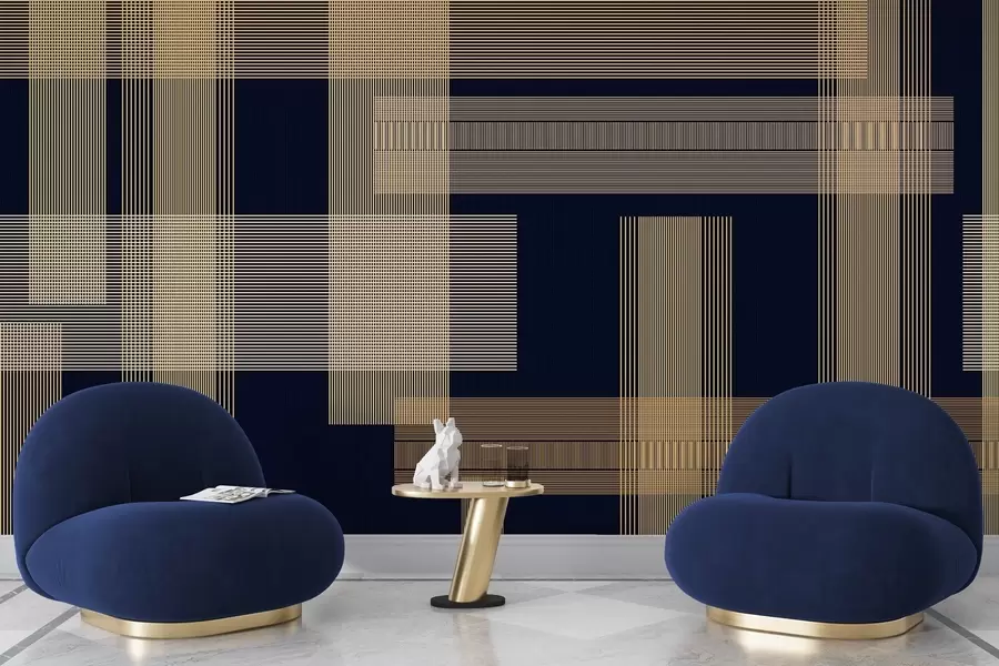 murales de pared Armonía geométrica w05014v2