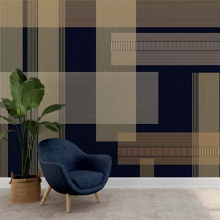 murales de pared Armonía geométrica w05014v2