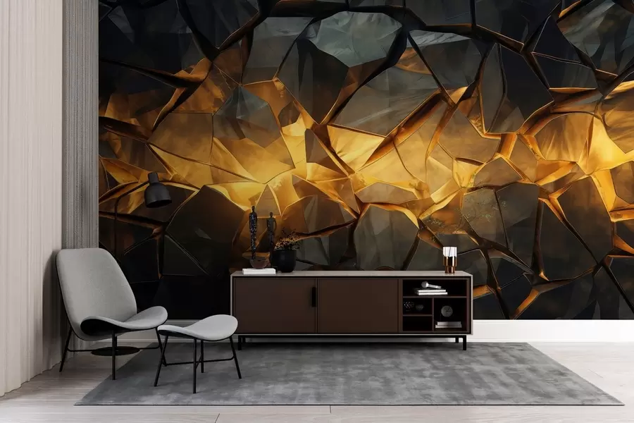 murales de pared Imitacione de piedra acuarela w05045