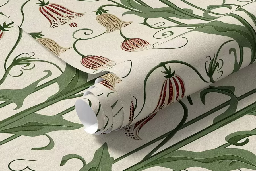 murales de pared Campanas florales a01148