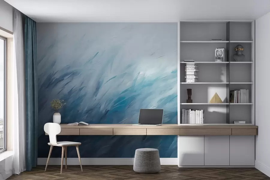 murales de pared Aliento de hierba w05183v2