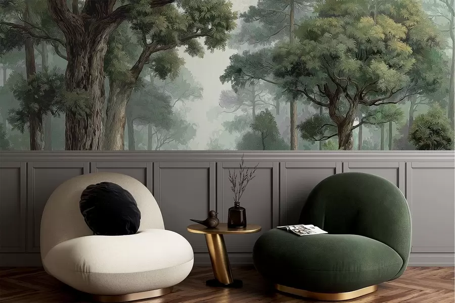 murales de pared Bosque caducifolio w05196