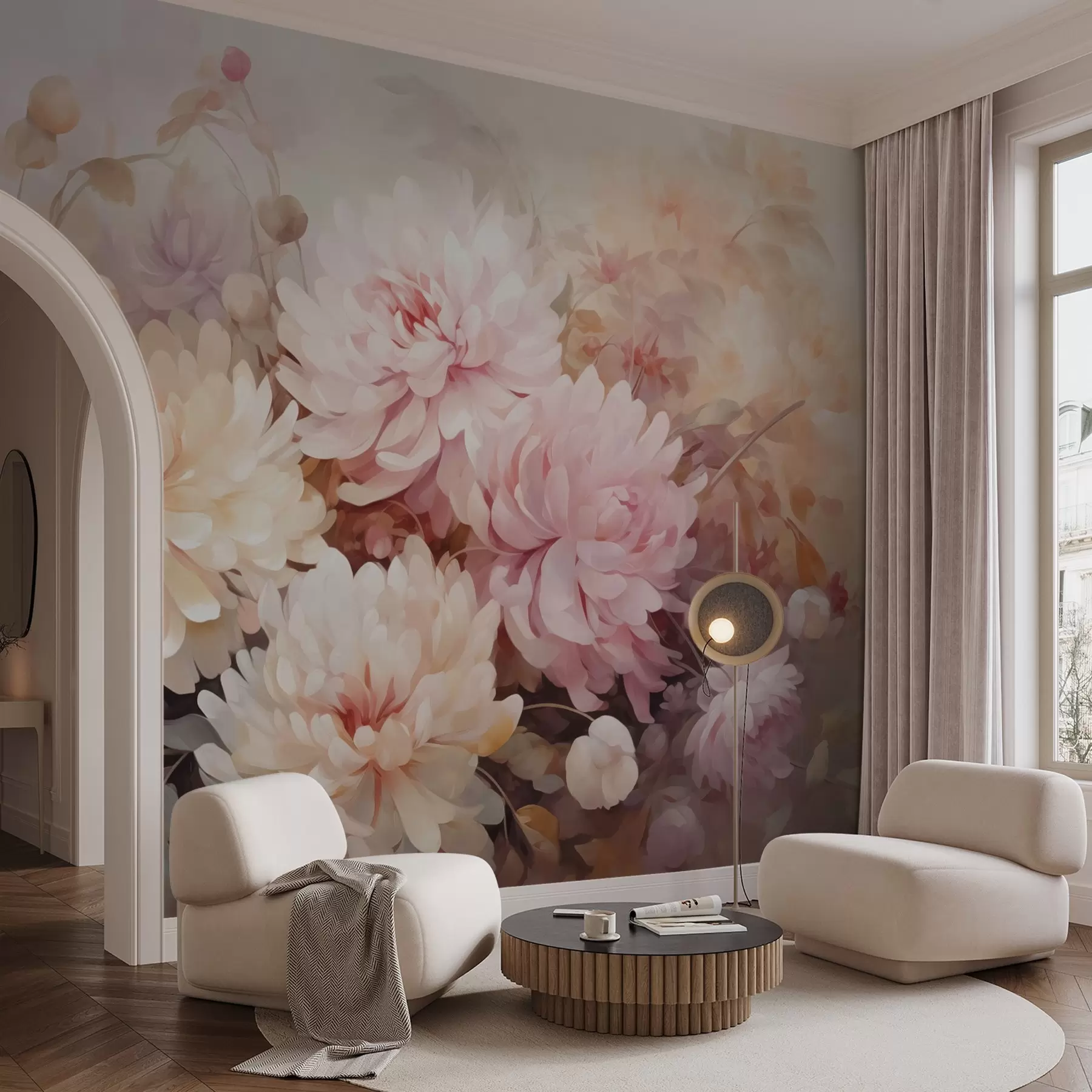 murales de pared Flores w05073
