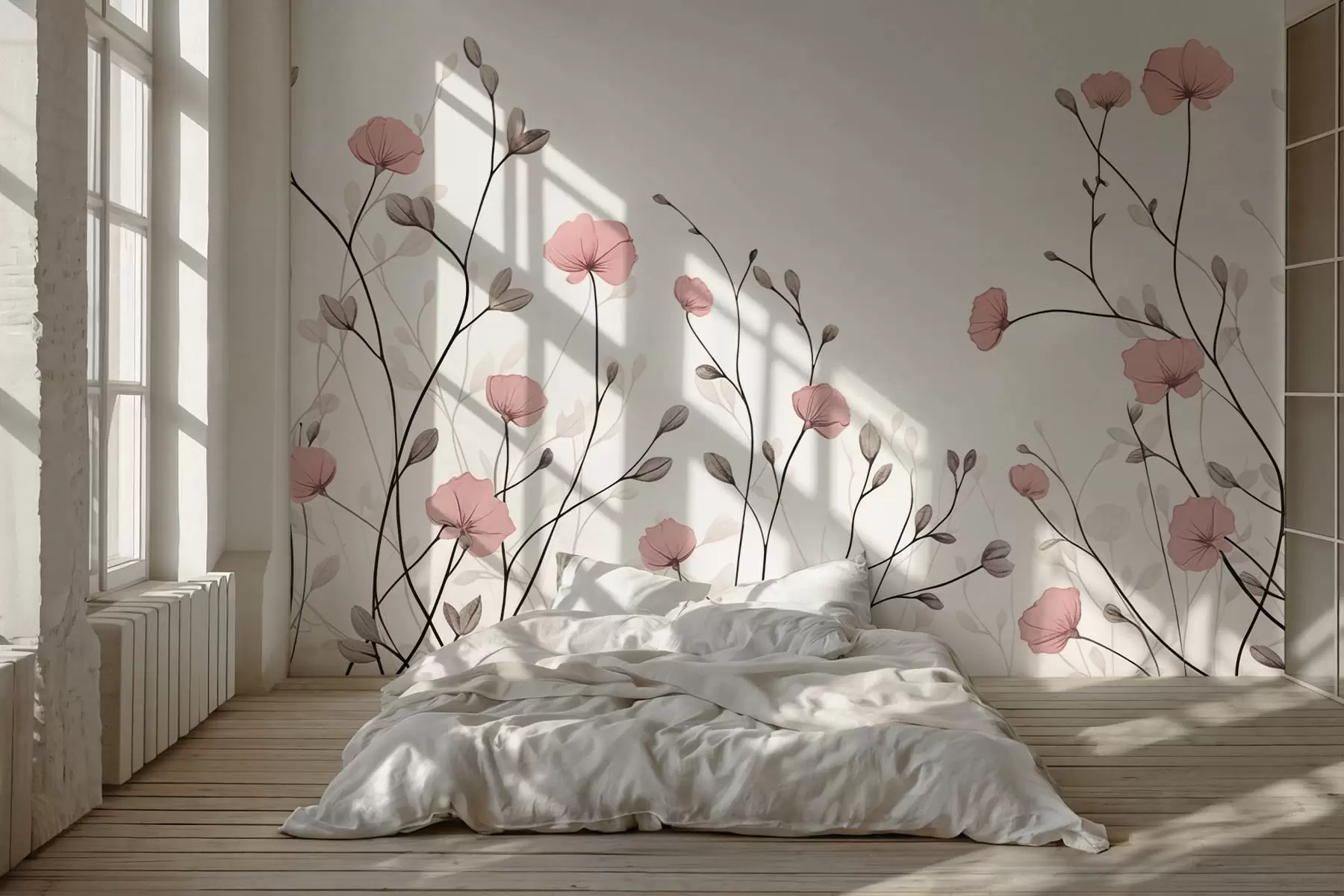 murales de pared Flores silvestres w05485