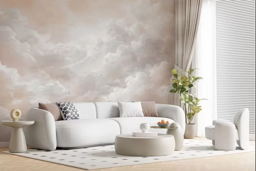 murales de pared Nubes densas w05525v1