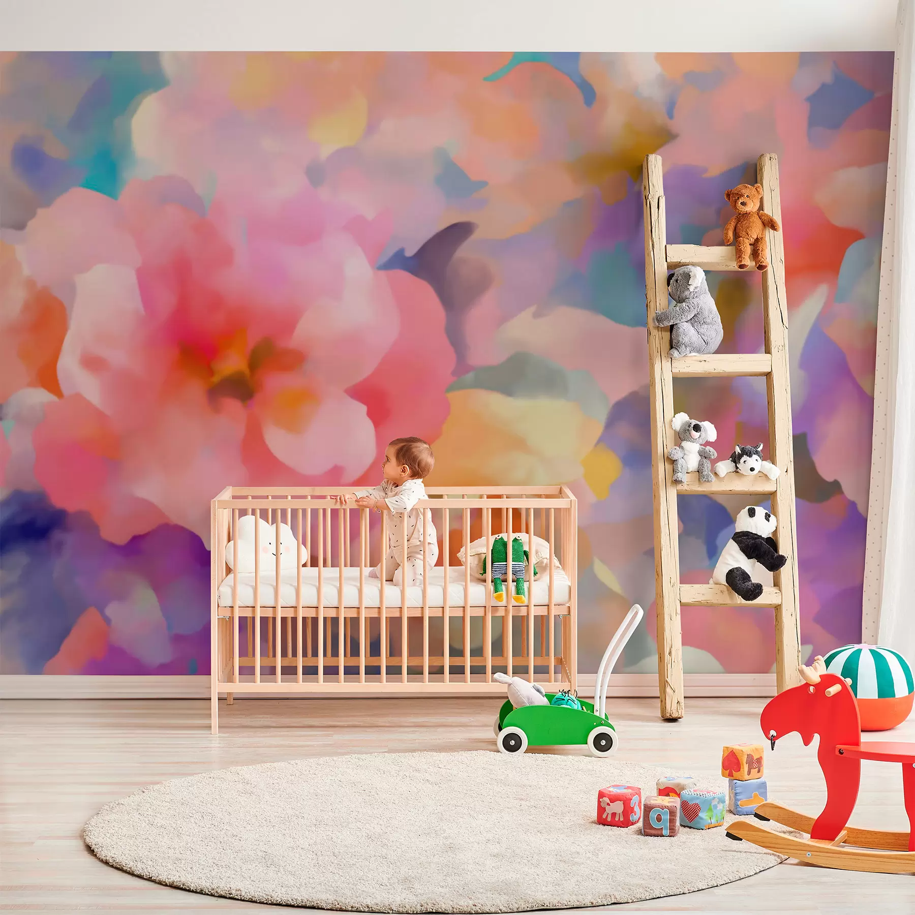 murales de pared Flores w05652