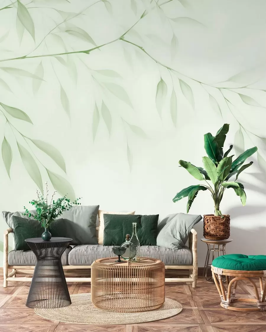 murales de pared Una rama de árbol w05682v3