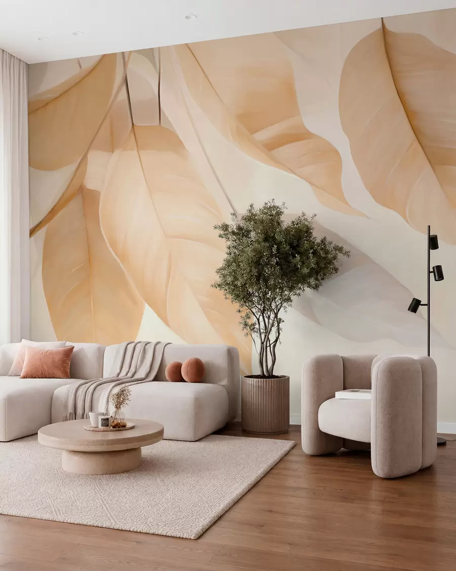 murales de pared Hojas colgantes w05407