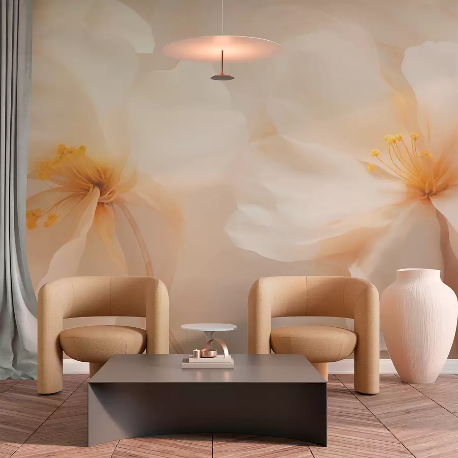 murales de pared Flores grandes w05615