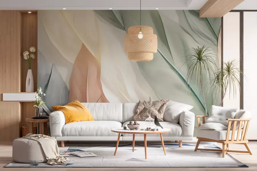 murales de pared Hojas w05745