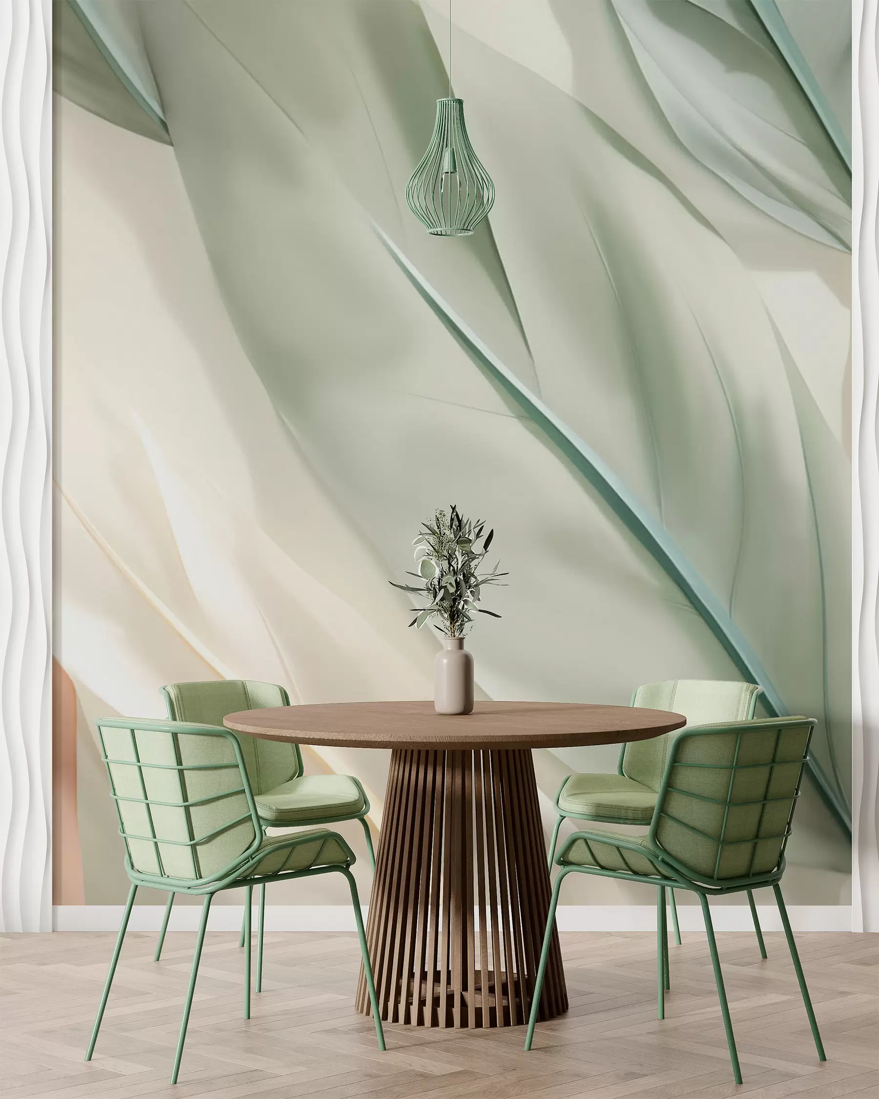 murales de pared Hojas w05745