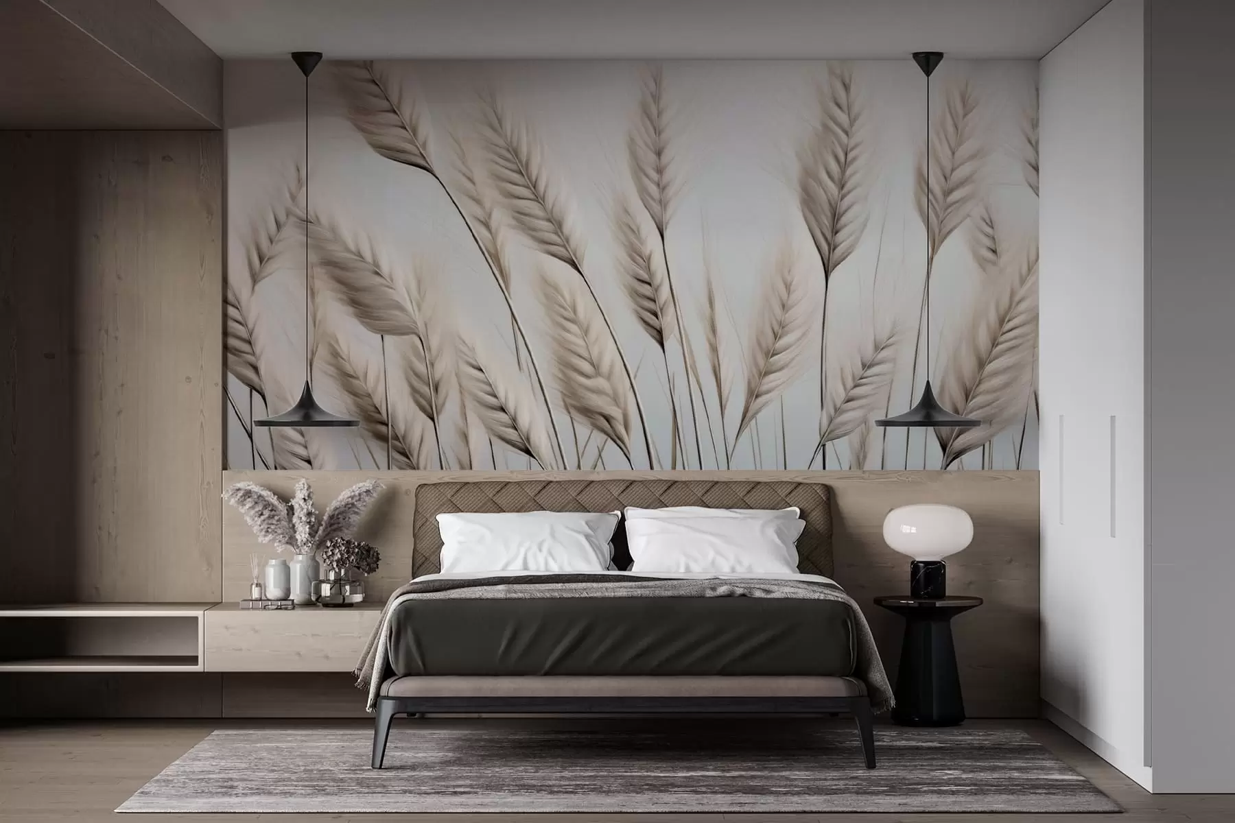 murales de pared Espiguillas w05715