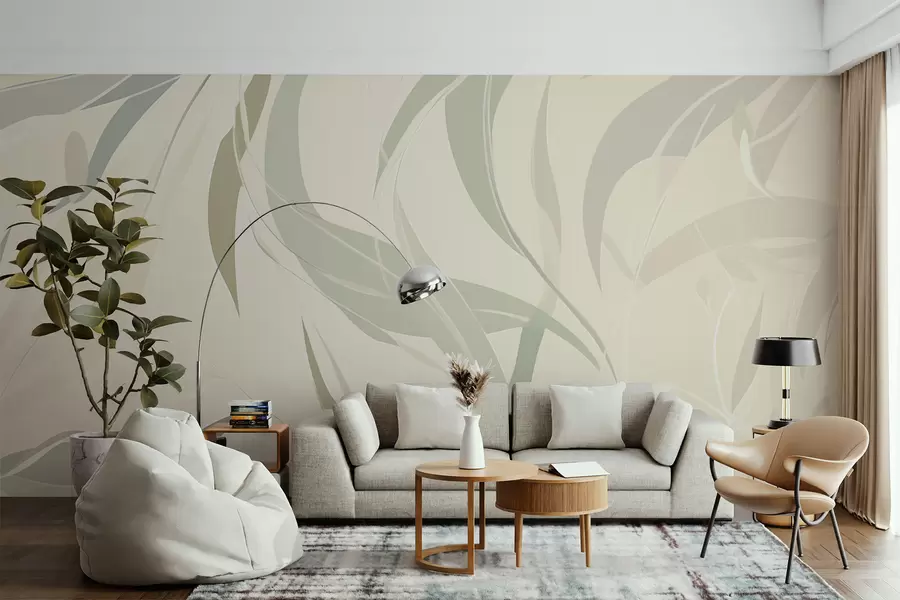murales de pared Eucalipto de hojas puntiagudas w05799