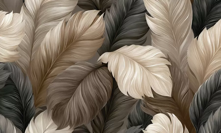 murales de pared Plumas w05767