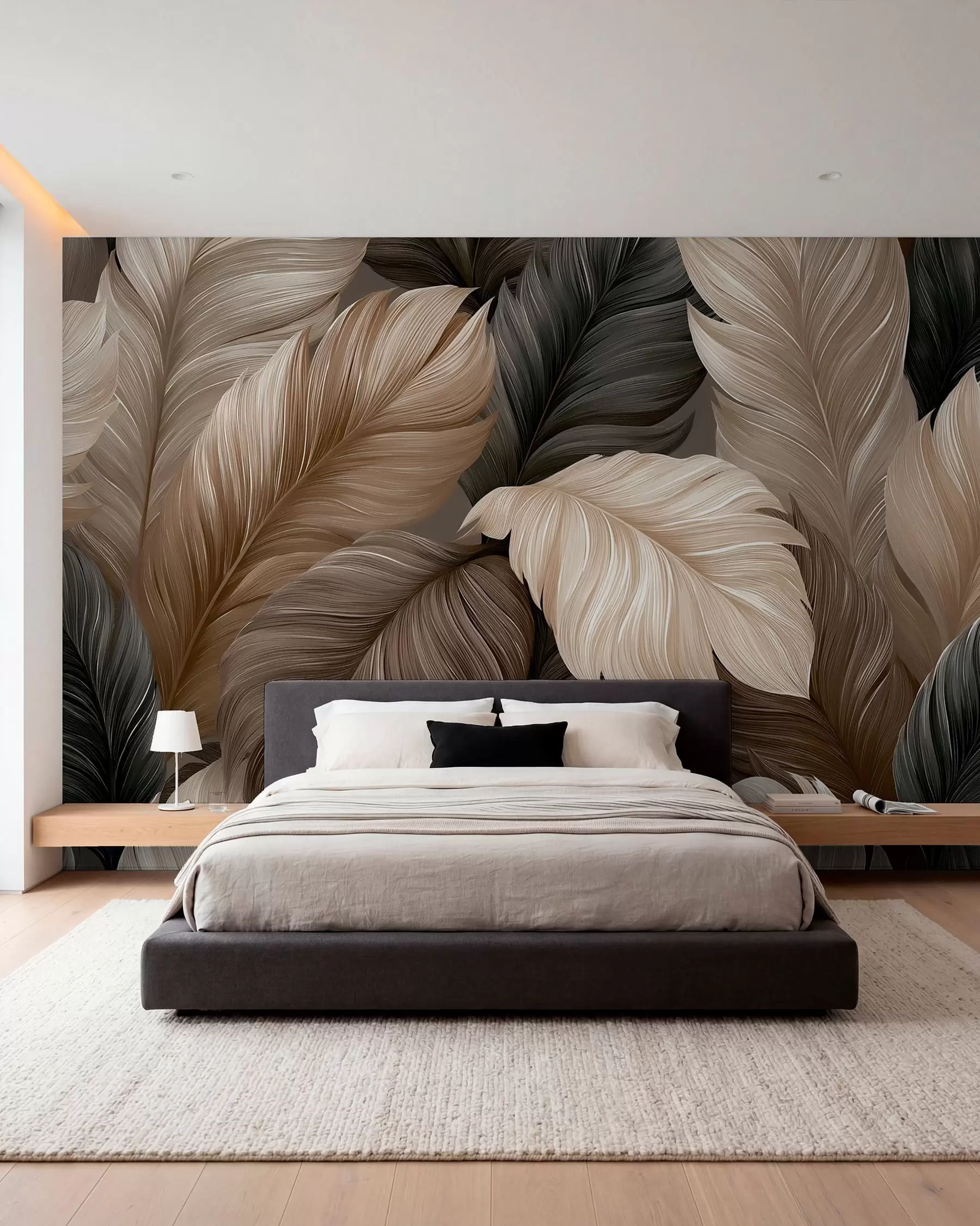 murales de pared Plumas w05767