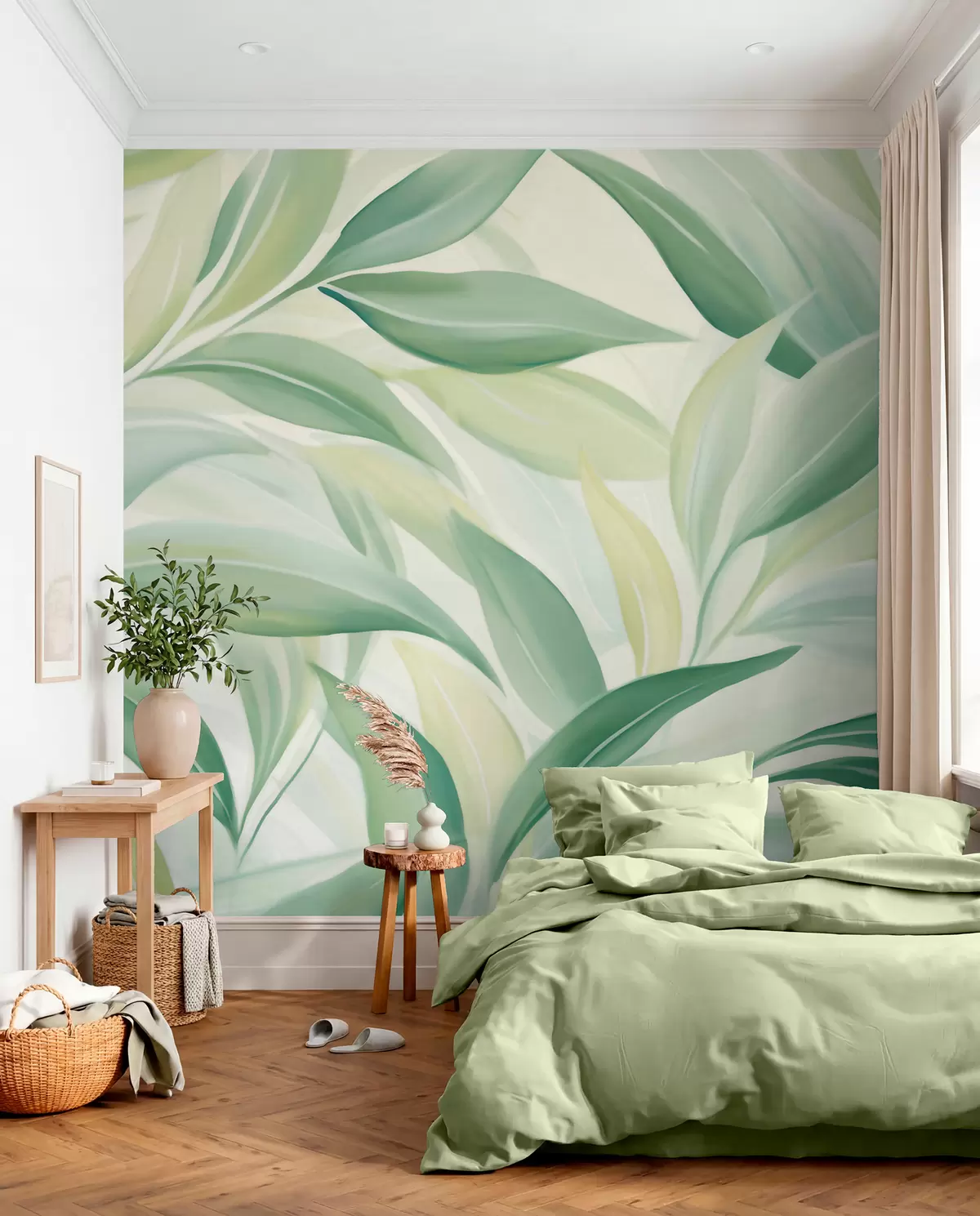 murales de pared Hojas en la brisa w05977
