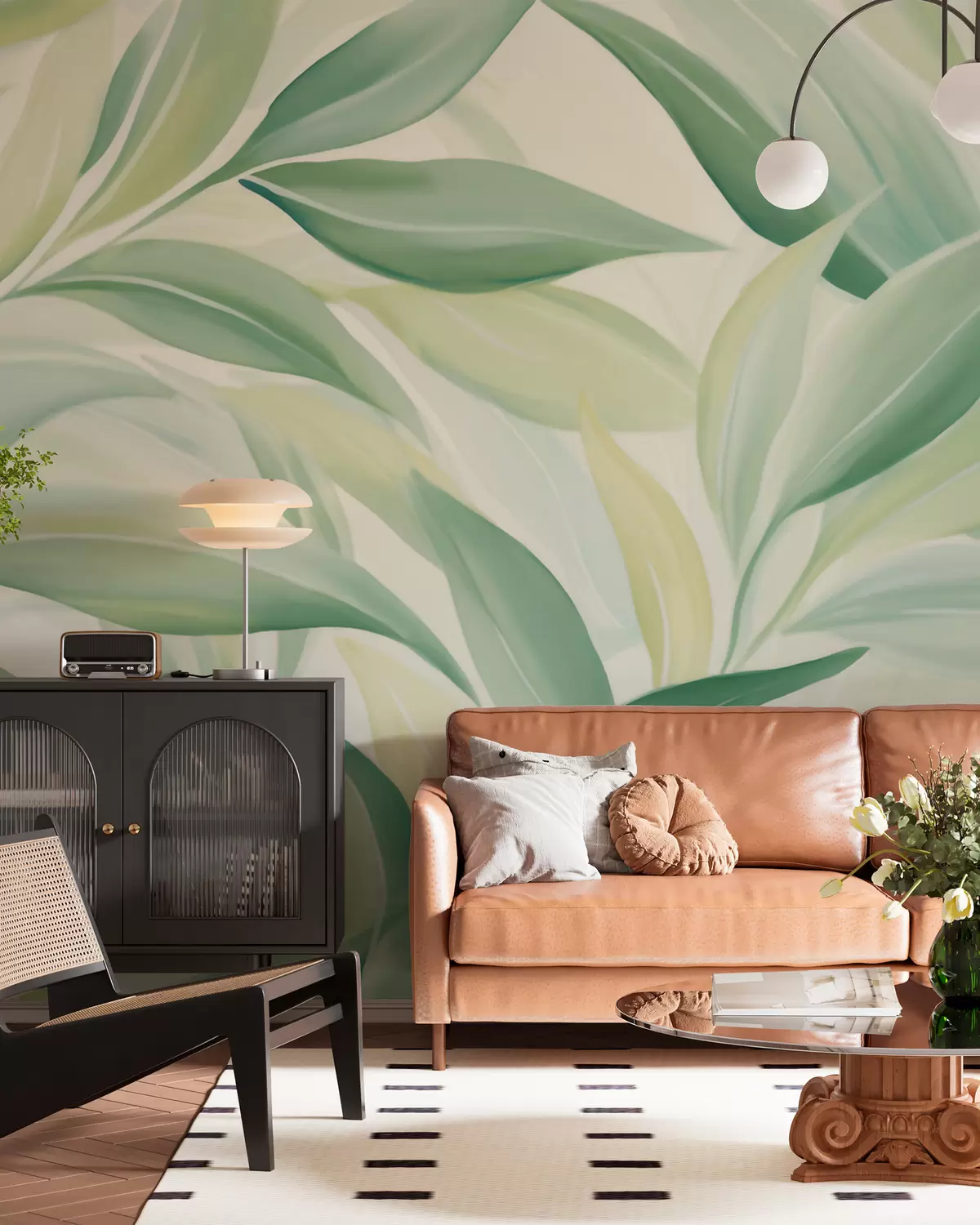 murales de pared Hojas en la brisa w05977