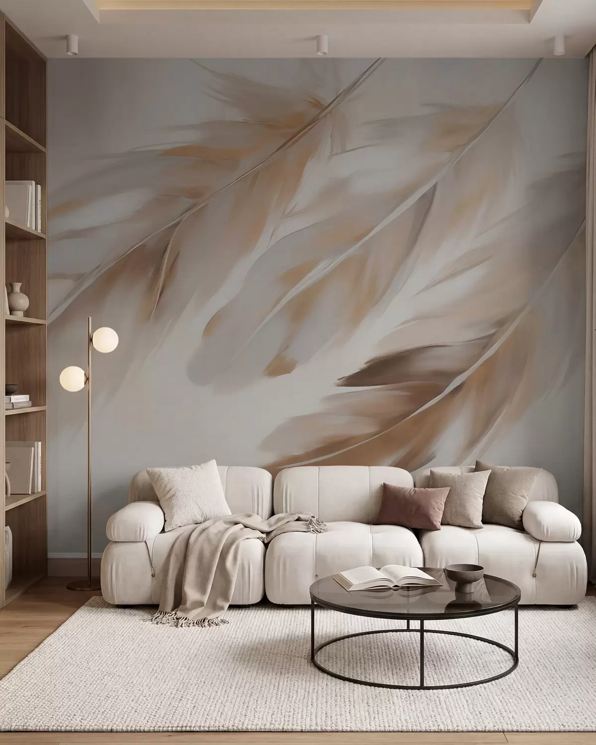 murales de pared Plumas abstractas w05991
