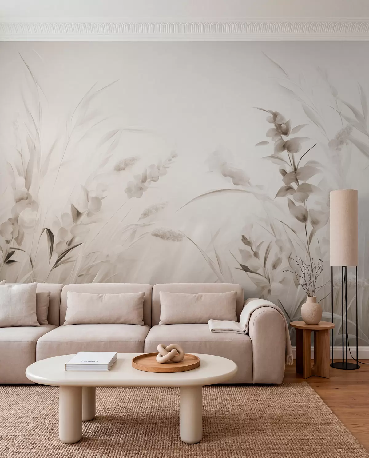 murales de pared Campo de flores w05913