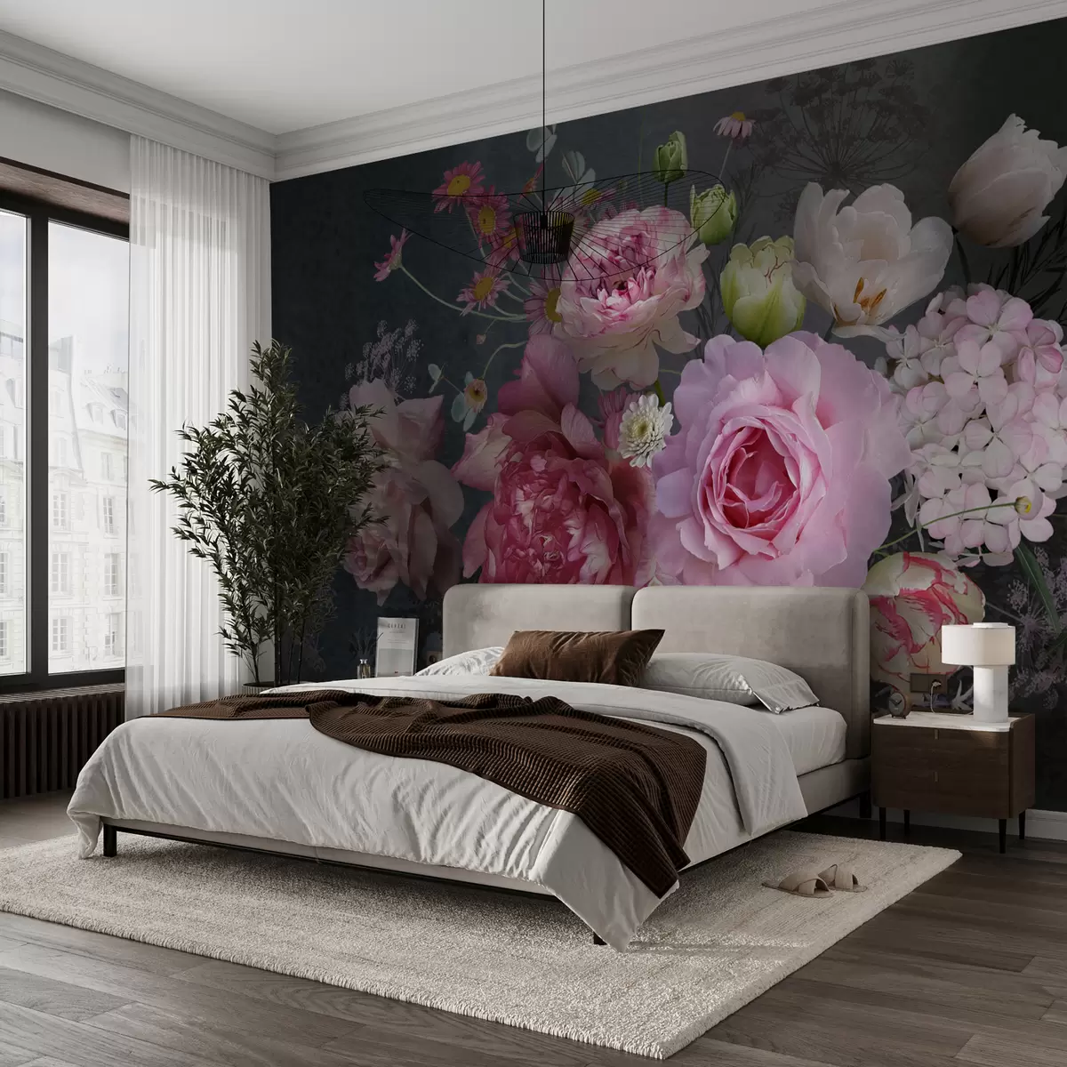 murales de pared Precioso ramo de flores u72231