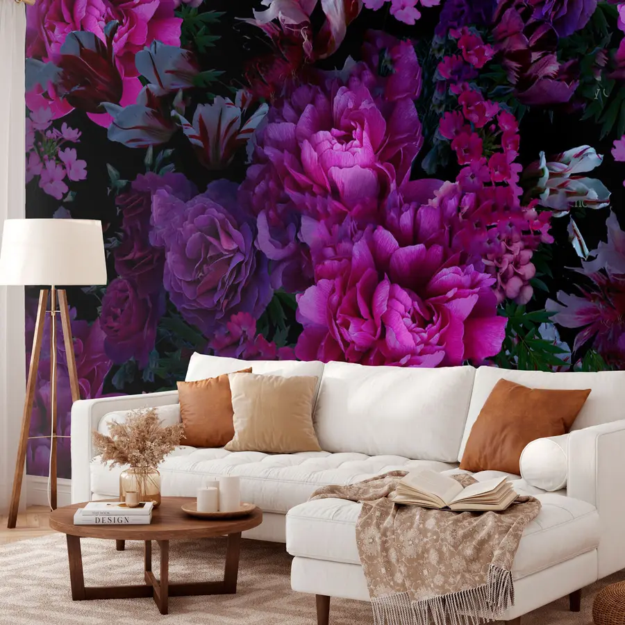 murales de pared Flores brillantes u72236