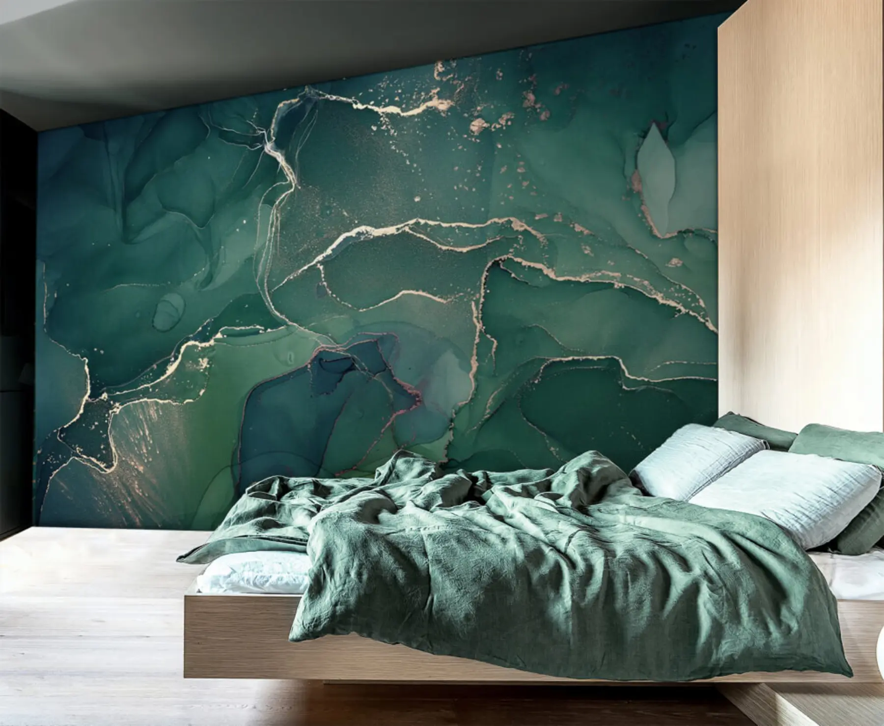 murales de pared Efecto mármol u80207