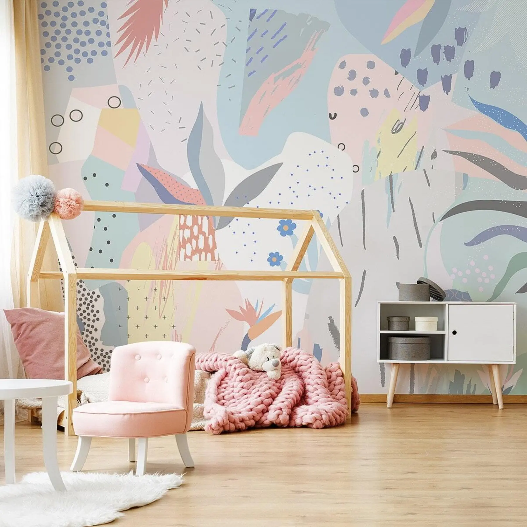murales de pared Patrones multicolores u72214