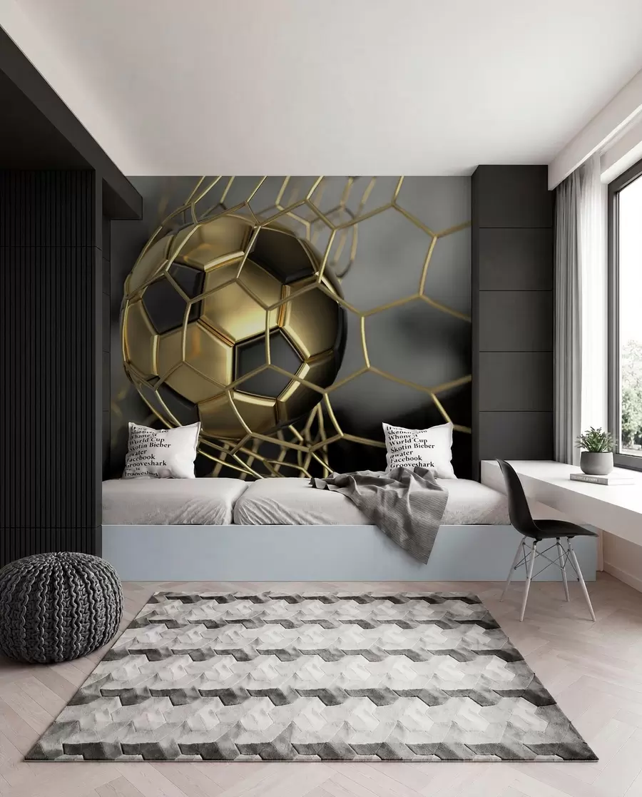 murales de pared Gol dorado u73010
