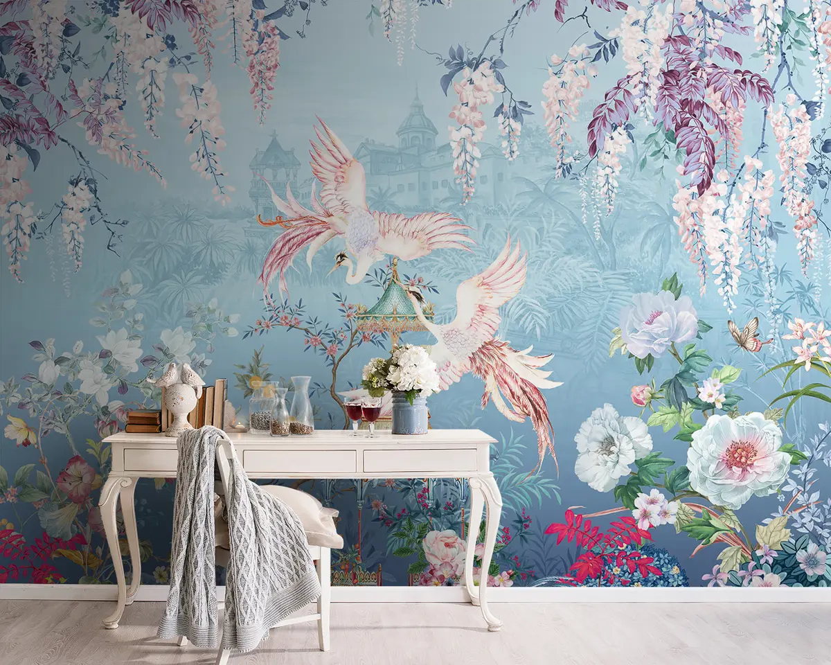 murales de pared Aves, vertebrados y naturaleza u01374